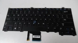 Genuine Dell Latitude E7440 14" - Black US QWERTY Keyboard / 04G6VR - Afbeelding 1 van 4