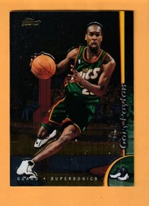 Gary Payton Seattle Supersonics 1998-99 Finest #89 HOF Oregon State Beavers - Picture 1 of 2