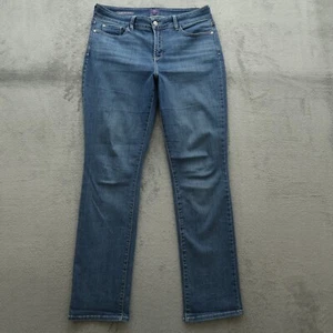 Not Your Daughters Jeans NYDJ Damen 12 hoch geschnitten Marilyn gerade 33" Schrittlänge - Bild 1 von 17