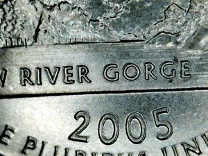 2005-P 25C West Virginia State Quarter Double Die Reverse - Picture 1 of 11