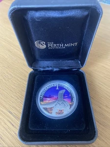 Silbermünze Australien Weltkulturerbe Uluru Nationalpark 2014 1 Oz 1 $ PP 27545 - Bild 1 von 5