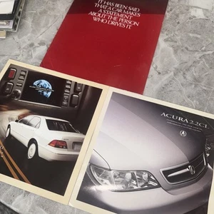 Acura RL & 2.2CL Brochures Original X3 - Picture 1 of 6