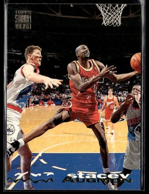 1993-94 Stadium Club #310 Stacey Augmon Atlanta Hawks 1 - Image 1 of 2