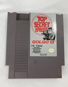 Golgo 13: Top Secret Episode NES Video Game Action Shooter Retro