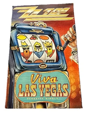 ZZ Top Viva Las Vegas 2000 Blues Cassette Single 1992 Foto 1 de 2
