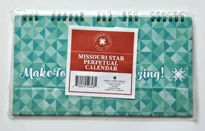 Missouri Star Quilt Co - Perpetual (Flip) Calendar - Sealed Package NEW Rare NLA - Picture 1 of 2