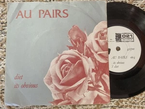 Au Pairs – Diet / Its Obvious 1980 021 Records 7” Post-punk - Bild 1 von 6