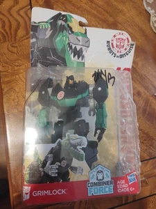 Transformers Robots in Disguise Deluxe Warrior Class Grimlock Dinobot Figure - Picture 1 of 6