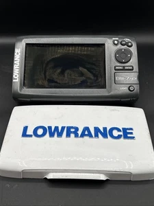 Lowrance Elite-7 HDI GPS Fishfinder Depth Finder With Display Cover No Cords - Picture 1 of 13