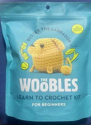 The Woobles Crochet Kit Buster the Labrador Brand New Wobbles