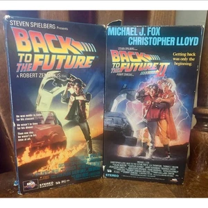 Back to the Future I & II VHS Tapes Bundle - Picture 1 of 5