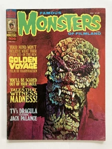 FAMOUS MONSTERS OF FILMLAND # 106 April 1974 Golden Voyage Hausen Palance VGC! - Picture 1 of 3