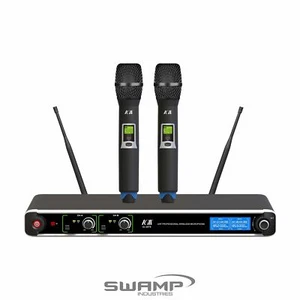 ICM IU-2079 Dual Channel Wireless Microphone System - 2 Handheld Mics - Picture 1 of 2