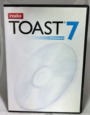 ROXIO Toast 7 Titanio (Mac) [Old Versione] W/Seriale Prodotto Chiave Mint - Image 1 of 2