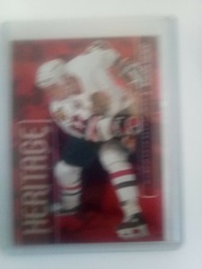  1999-00 ITG Be A Player Memorabilia Heritage Red /1000 Jeremy Roenick #H-03