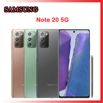 NEW Sealed Samsung Galaxy Note 20 5G N981U 128GB 8GB Unlocked Smartphone Android - Image 1 of 4