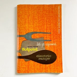 Libro de instrucciones y recetas de cocina de mediados de siglo Hotpoint Electric Range - Imagen 1 de 20