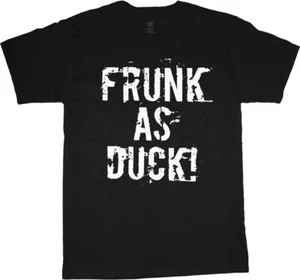 Mens Big and Tall T-shirts Graphic Tees Funny Beer Saying Drunk Frunk as Duck - Picture 1 of 1