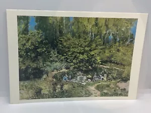 Tarjeta de arte Alfred Sisley mujer lavado 6x4 L438 - Imagen 1 de 2