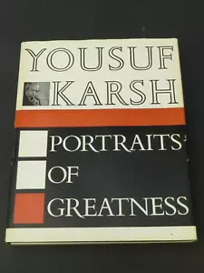Yousuf Karsh Book Portraits of Greatness FIRST Edition 1959 Churchill Hemingway - Picture 1 of 22