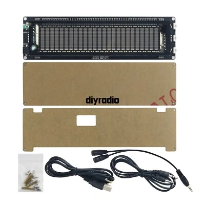 VFD Audio Level VU Meter MP3 PC Amplifier AGC HIFI LED Music Spectrum Analyzer - Image 1 of 4