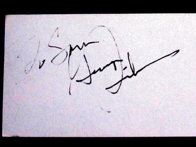 GEORGE STEINBRENNER NY YANKEES OWNER SIGNED AUTO VINTAGE BUSINESS CARD JSA   - Image 1 of 3