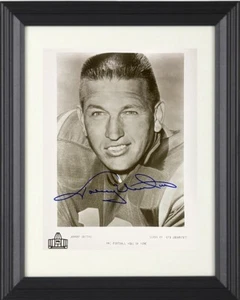 Johnny Unitas signed Baltimore Colts B&W 8x10 HOF Photo Framed- Beckett Rev/COA - Picture 1 of 3