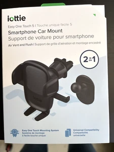 SEALED! iOttie Smartphone Car Mount Air Vent & Flush (HLCRIO172) Universal Comp - Picture 1 of 8