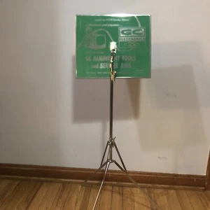 Vtg GC Electronics 8378 Advertising Service Mirror w/Stand - GC Alignment Tools - Picture 1 of 10