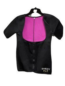 DNRZY F.I.T. Women Neoprene Sauna Suit Waist Trainer Vest BLK/Pink. Item 2375 - Picture 1 of 5