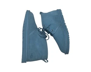 AUTHENTIC UGG NEUMEL 3236 NEW MEN’S CHUKKA ANKLE BOOT SIZE 11 Sky Blue - Picture 1 of 4