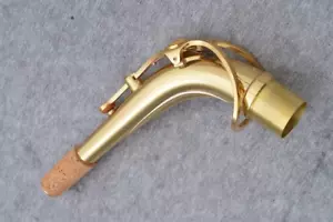 YAMAHA AC1 Cuello para saxofón alto lacado dorado YAS-875 YAS-82Z YAS-62 YAS-480 - Imagen 1 de 5