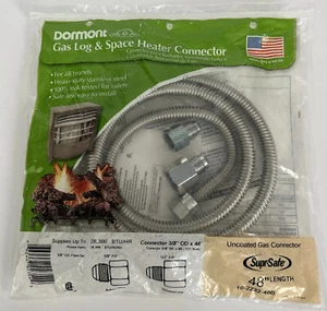 Dormont Supr-Safe Gasgeräteanschluss-Kit 5/8 Zoll OD 3/4 Zoll MIP X... - Bild 1 von 10