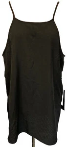 MPG Womens Calia Open Back Black Tank Top Size Medium NWT-064 - Picture 1 of 9