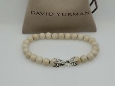 David Yurman Men's Spiritual Bead Bracelet with Riverstone size 8.5 in 