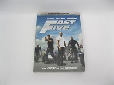 Fast Five DVD Extended Version Diesel Walker Johnson New Sealed
