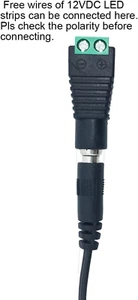 Power Supply, LED Transformer, 12VDC 3 Amps,110Vac to 12V DC, Max Output 3A, ... - Picture 1 of 1