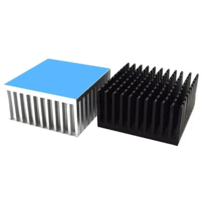 4PCS 40x40x20mm Aluminum Heatsink Cooling Fin with for 3M Thermal Tape for Cooli - Image 1 of 4