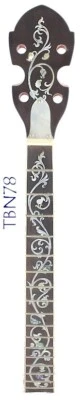 4 String 17 frets Tenor Banjo Neck Maple MOP & Abalone Inlaid TBN78 - Image 1 of 4