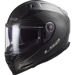 LS2 Motorcycle Helmet FF811 Vector II 2 Carbon Solid - Full Face with Visor - Picture 1 of 7