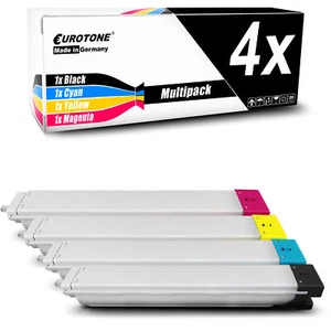 4x Toner Of for Samsung CLX-9201-N Multixpress C-9251-N C-9301-NA - Picture 1 of 4