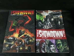 The Showdown Russ Lippitt Band 1 & 2 Comic Horror Zombie Racing Gritty Set ** - Bild 1 von 4
