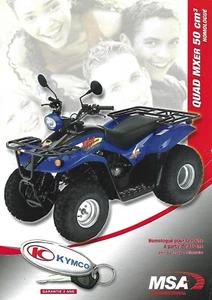 ATV Data Sheet - Kymco MSA - Quad MXer 50 - Brochure - FRENCH language (V316) - Picture 1 of 1