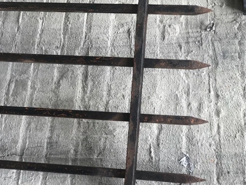 Vntg. 1920’s  Exterior Iron Fence Cover