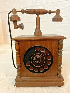 VNTG GORHAM Musicale Wooden Telephone Music Box - Works - Japan B-621-052 - Picture 1 of 7