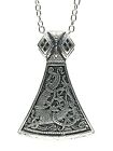 Viking Axe Necklace Pendant Gothic Chain Mammen Ringerike Dragon Axe