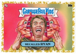 2023 Garbage Pail Kid InterGOOlactic FOOLS GOLD 50a RECALLED RYAN schwarzenegger - Picture 1 of 2