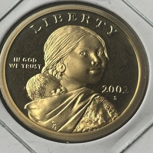 Dólar Sacagawea prueba años 2002 - Imagen 1 de 6