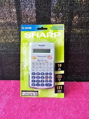 Sharp EL-501VB Scientific Calculator Brand New Sealed - Image 1 of 3