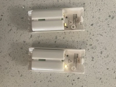 2 Pack 2800 mah Rechargeable Batteries for Wii Remote Controller (White) - Image 1 of 2